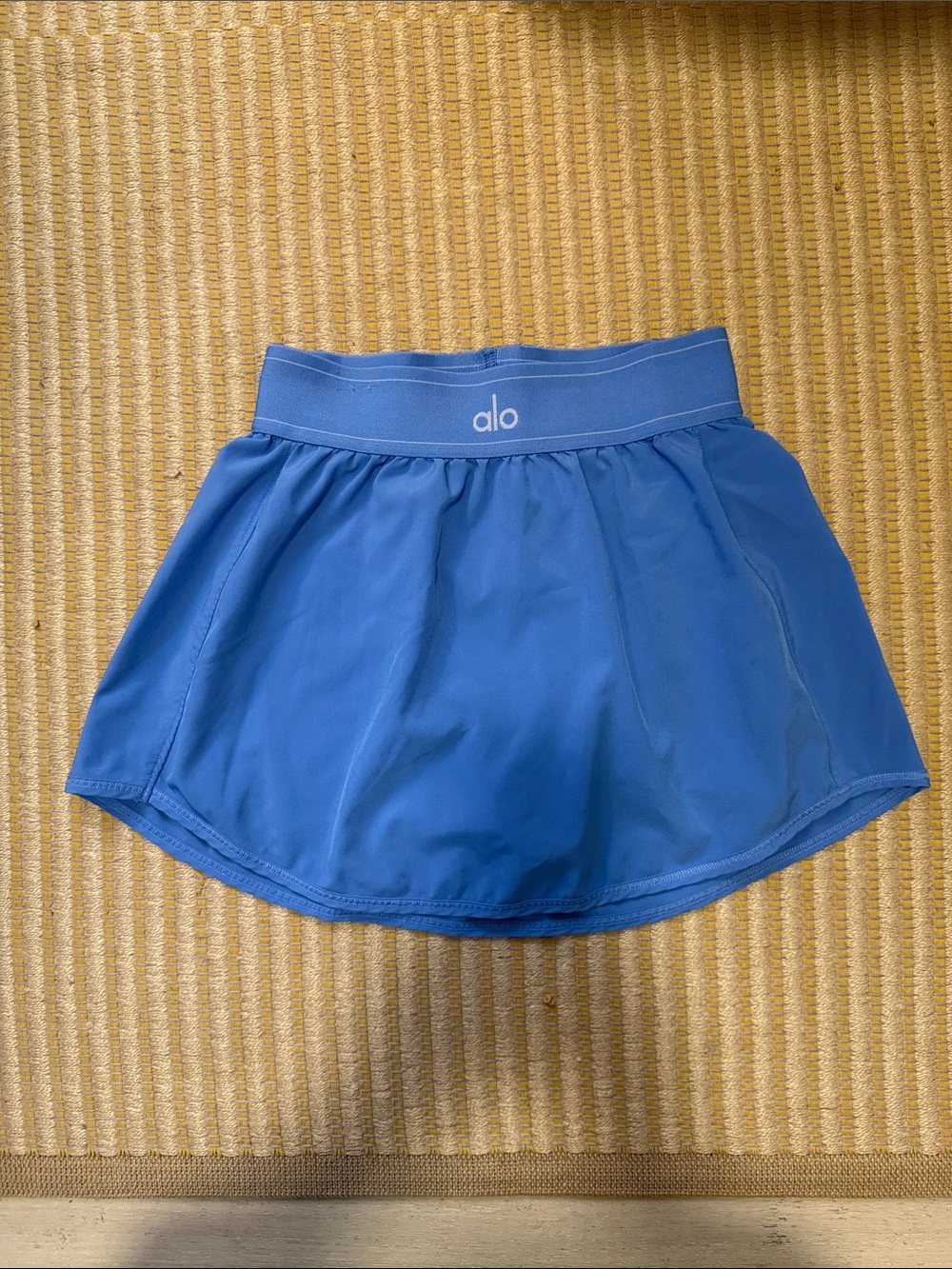 Alo Match Point Skirt - Crystal Clear Blue XXS